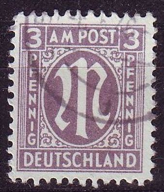 Germany Alliiert AmBri [1945] MiNr 0017 a C ( O/ used )