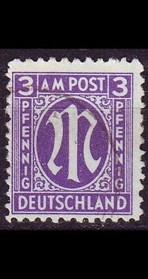 Germany Alliiert AmBri [1945] MiNr 0017 b A ( O/ used )