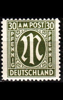 Germany Alliiert AmBri [1945] MiNr 0029 c A ( * */ mnh )