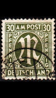 Germany Alliiert AmBri [1945] MiNr 0029 c A ( O/ used )