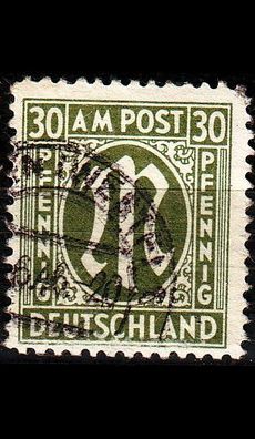 Germany Alliiert AmBri [1945] MiNr 0029 c B ( O/ used )