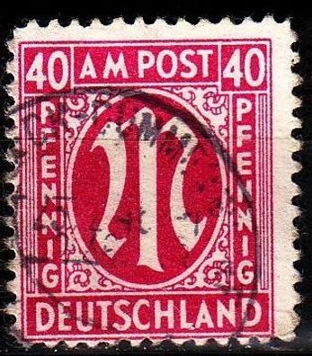 Germany Alliiert AmBri [1945] MiNr 0030 c A ( O/ used )