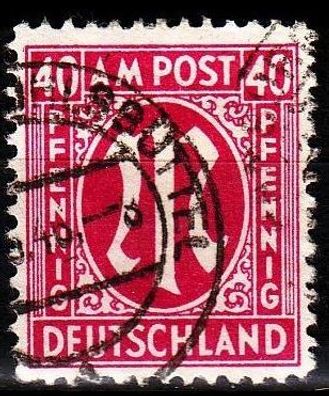Germany Alliiert AmBri [1945] MiNr 0030 c B ( O/ used )