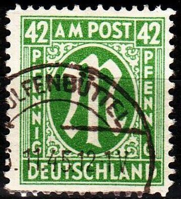 Germany Alliiert AmBri [1945] MiNr 0031 A ( O/ used )