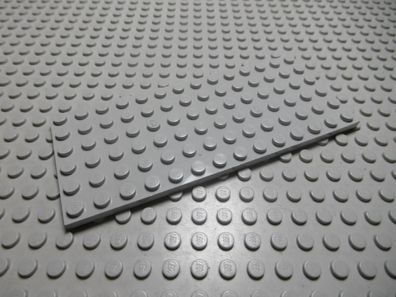 Lego 1 Platte flach althellgrau 6x14 Nummer 3456