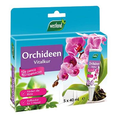 Westland® Orchideen Vitalkur SET, 5 x 40 ml