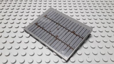 Lego 1 Rampe Schrägstein 10 Grad neudunkelgrau 6x8 beklebt 4515pb063 Set 60173