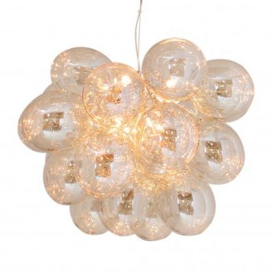 By Rydéns 4200650-5503 Pendelleuchte Gross Grande 62 cm Bernsteinfarbig