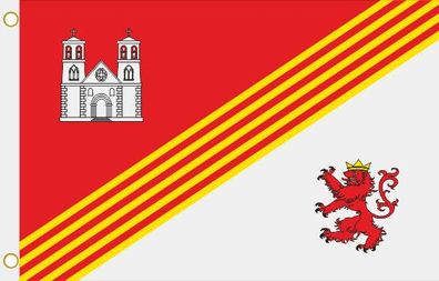 Fahne Flagge Olost (Spanien) Hissflagge 90 x 150 cm