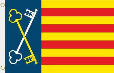 Fahne Flagge Gavá (Spanien) Hissflagge 90 x 150 cm