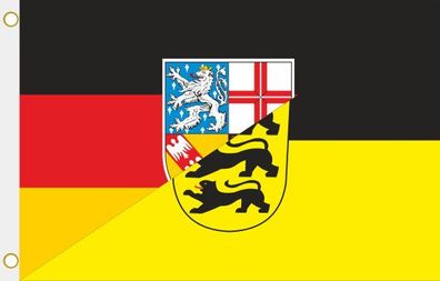 Fahne Flagge Saarland-Baden-Württemberg Hissflagge 90 x 150 cm