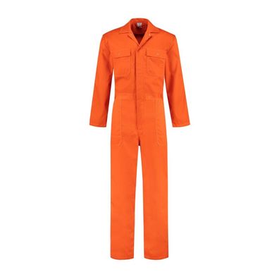 Arbeitskombi Overall orange 42-68 Arbeitsoverall Arbeitsanzug Kombi Häftling Kostüm