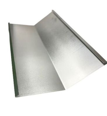 1 m Kehlblech Kehle Dachblech Alu Aluminium 0,8 mm stark mit Wasserfalz