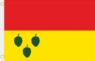 Fahne Flagge La Quart (Spanien) Hissflagge 90 x 150 cm