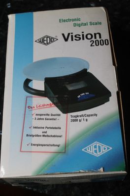 Elektronische Universalwaage Vision 2000; Tragkraft 2000 g