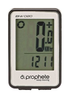 Prophete 7038 Fahrrad-Computer mit 20 Funktionen