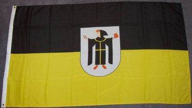 flaggenmeer® Flagge München mit Wappen 80 g/ m²
