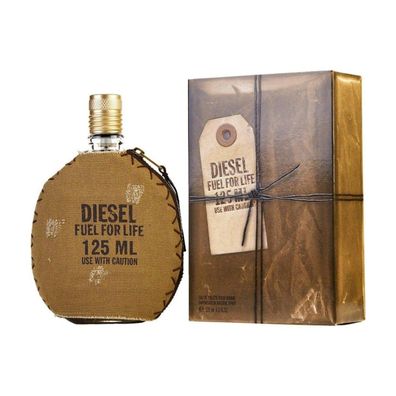 Diesel Fuel for Life 125 ml Eau de Toilette Herrenduft Parfümzerstäuber ohne Stofhüll