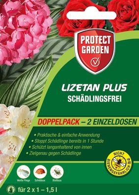 SBM Protect Garden Lizetan Plus Schädlingsfrei, 2 x 4 ml