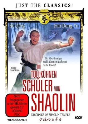 Die tollkühnen Schüler von Shaolin (DVD] Neuware