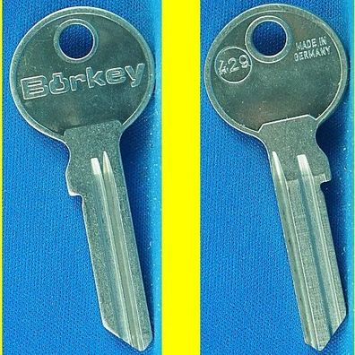 Schlüsselrohling Börkey 429 für verschiedene Vadeto, Wilka Profilzylinder