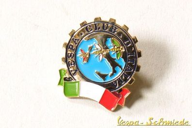 VESPA Pin / Anstecker "Club d´Italia" - V50 GL Italien Italy Klub Piaggio Retro