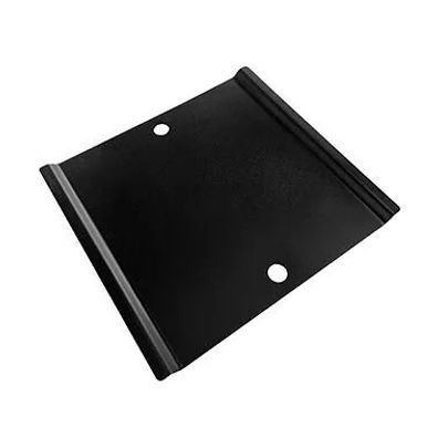 KARMAN Abachina Einlegeplatte aus Metall schwarz 21,5x20cm