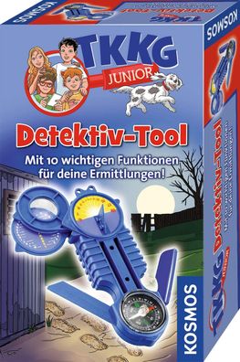 Kosmos 654528 - TKKG Junior Detektivspielzeug - Detektiv-Tool Detektive Kinder