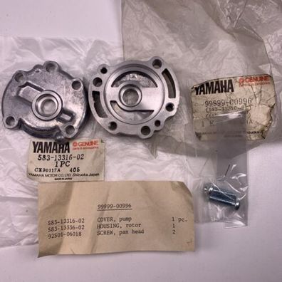 Yamaha XT500 TT500 Ölpumpen Teile NEU CVR/ Housing COMP 99999-00996 XX8655