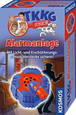 Kosmos 654511 - TKKG Junior Detektivspielzeug - Alarmanlage Gimmick Kinder Alarm