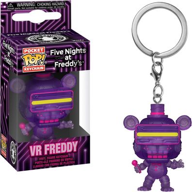 Five Nights at Freddy's - VR Freddy - Schlüsselanhänger Funko Pocket POP! Keych