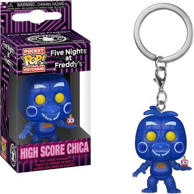 Five Nights at Freddy's - High Score Chica - Schlüsselanhänger Funko Pocket POP