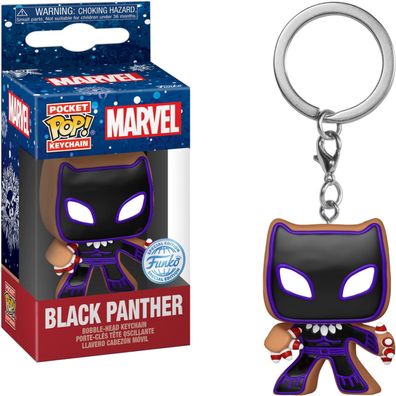 Marvel - Black Panther Special Edition - Schlüsselanhänger Funko Pocket POP! Key
