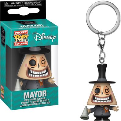 Disney Nightmare Before Christmas - Mayor - Schlüsselanhänger Funko Pocket POP!