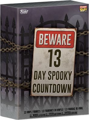 Beware Halloween 13 Day Spooky Countdown Adventskalender Calendar Funko Pocket P
