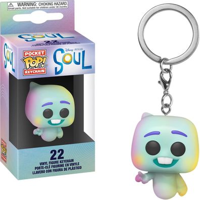 Disney Pixar Soul - 22 - Schlüsselanhänger Funko Pocket POP! Keychain