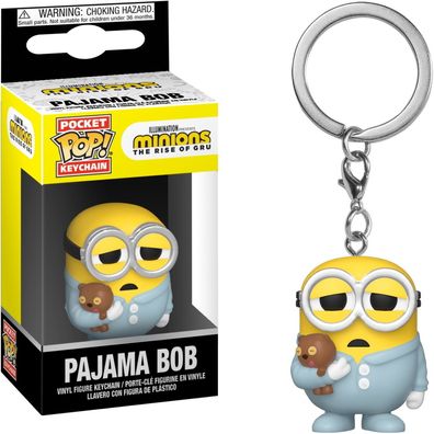 Minions - Pajama Pyjama Bob - Schlüsselanhänger Funko Pocket POP! Keychain