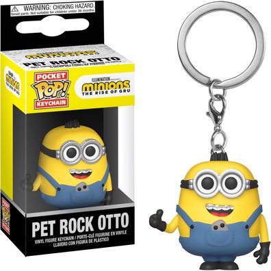 Minions - Pet Rock Otto - Schlüsselanhänger Funko Pocket POP! Keychain