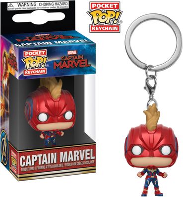 Marvel Captain Marvel - Captain Marvel - Schlüsselanhänger Funko Pocket POP! Key