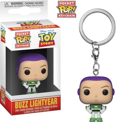 Disney Pixar Toy Story - Buzz Lightyear - Schlüsselanhänger Funko Pocket POP! Ke