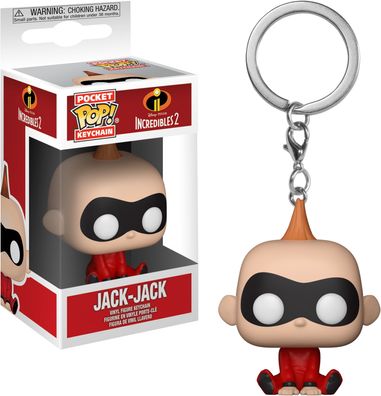 Die Unglaublichen Incredibles 2 - Jack-Jack - Schlüsselanhänger Funko Pocket PO