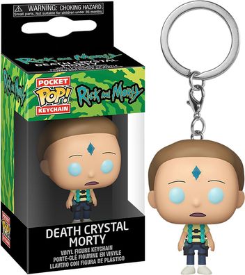 Rick And Morty - Death Crystal Morty - Schlüsselanhänger Funko Pocket POP! Keyc