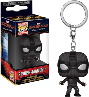 Marvel Spider-Man Far From Home - Spider-Man (Stealth Suit) - Schlüsselanhänger