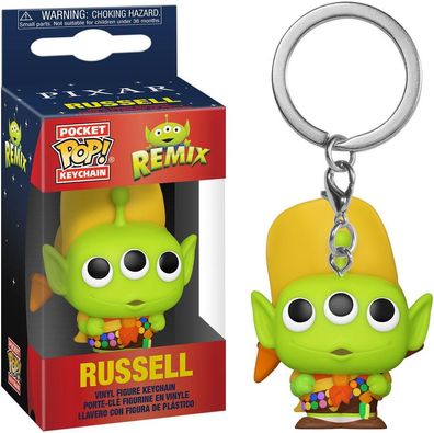 Disney Pixar Alien Remix - Russell - Schlüsselanhänger Funko Pocket POP! Keycha