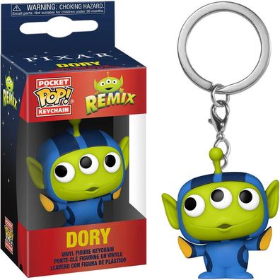 Disney Pixar Alien Remix - Dory - Schlüsselanhänger Funko Pocket POP! Keychain