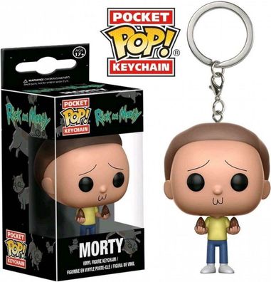 Rick and Morty - Morty - Schlüsselanhänger Funko Pocket POP! Keychain
