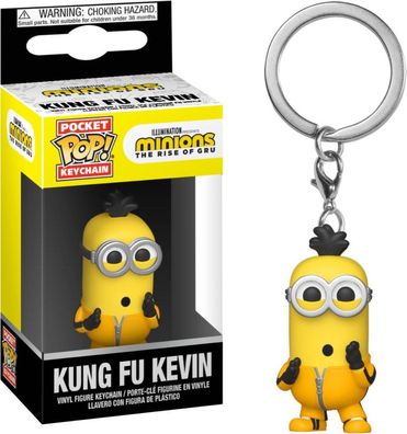 Minions The Rise of Gru - Kung Fu Kevin - Schlüsselanhänger Funko Pocket POP! K