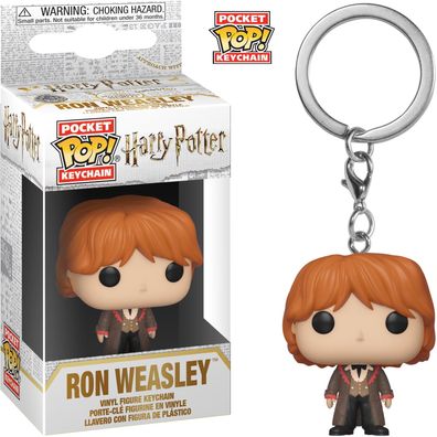 Harry Potter - Ron Weasley (Weihnachtsball) - Schlüsselanhänger Funko Pocket POP