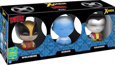 X-Men - Wolverine Iceman Colossus 2016 Summer Convention Exclusive - Funko Dorb