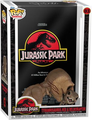 Jurassic Park - Tyrannosaurus Rex & Velociraptor 03 - Funko Pop! Movie Posters V